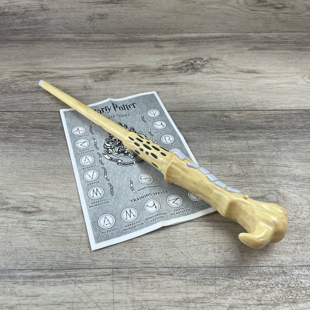 Harry Potter Lord Voldemort Wizard Training Wand Jakks Pacific 11 Spells
